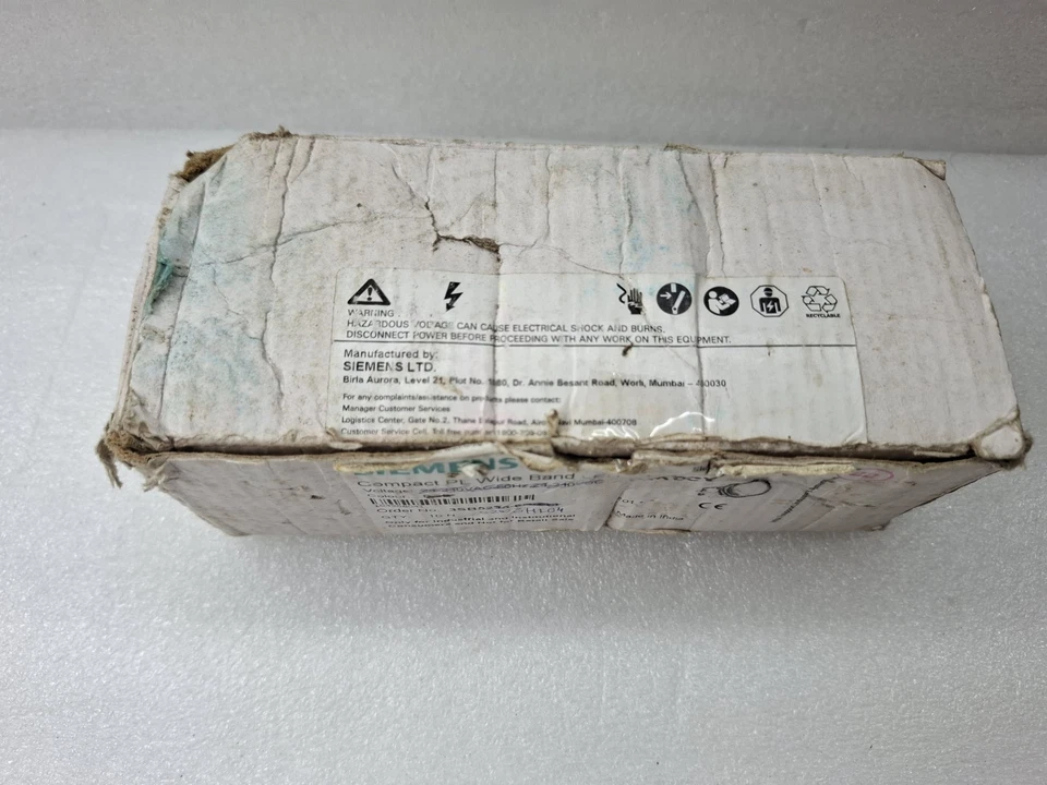 LOT OF 6PCS SIEMENS COMPACT PL WIDE BAND LED YELLOW